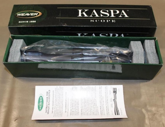 Weaver Kaspa 3-9x40mm Riflescope