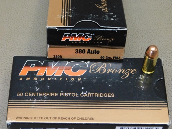 PMC Bronze 380 Auto Ammo