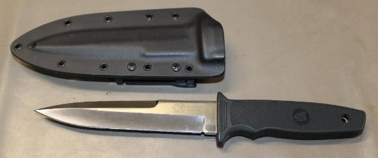 Gryphon Knife in Scabbard Designed by Robert Terzuola
