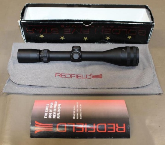Redfield Golden Five Star 4-12x40 A/O Rifle Scope