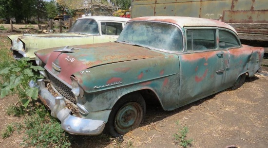 1955 Chevrolet 2 door Post Sedan