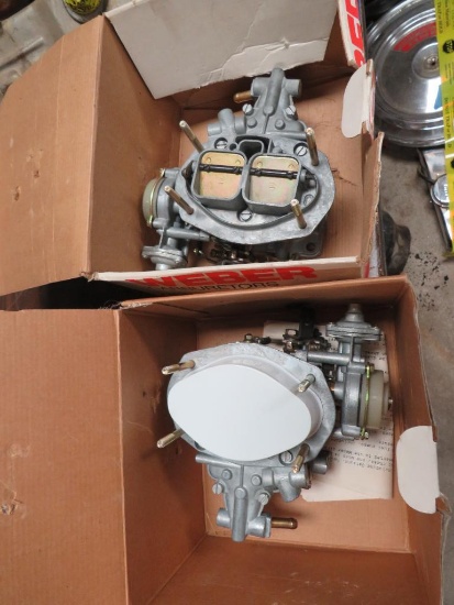 Two New old stock Weber Carburetors