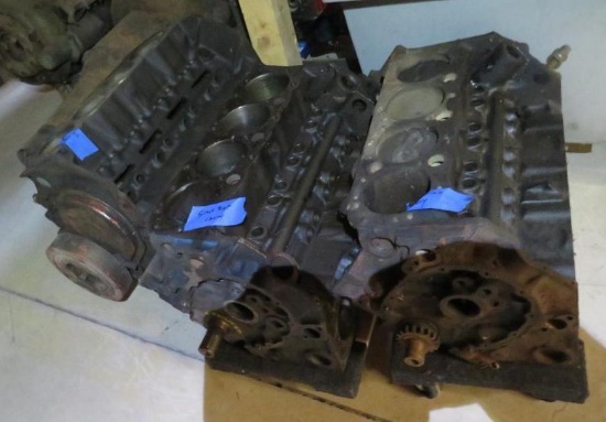 Three Chevrolet Engines