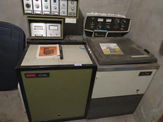 Two Commercial Chemists Centrifuges