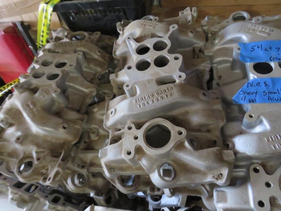 New Old Stock Aluminum Chevrolet Small Block Intake Manifolds