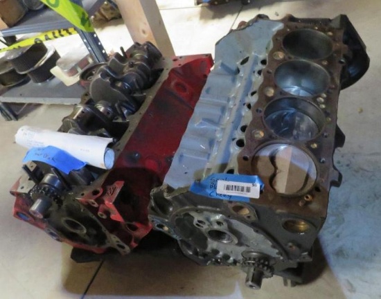 Two Small Block Chevrolet Blocks