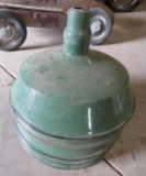 Green Porcelain Paint Metal Pendant Lamp Shades