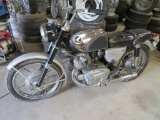 1965 Honda 305 Super Hawk Motorcycle
