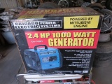 Chicago Electric 2.4 HP 1000 Watt Gas Generator