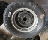 Three Tires with Rims