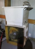 Laundry Mop Sink and Sand Blast Cabinet