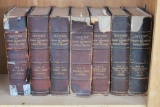 Set of 7 Antique Volumes History for Ready Reference and Topical Reading by JN Larned