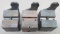 Three Lyman Ideal Dual Cavity Rifle Bullet Molds