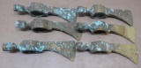 Brass Pipe head Tomahawk Heads
