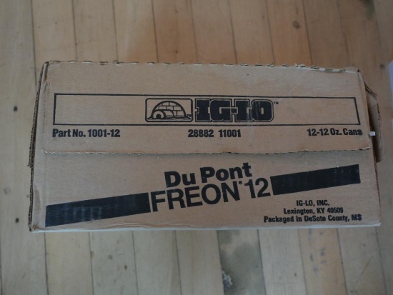 Case of Dupont Freon 12