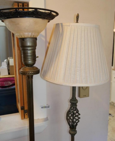 Two Floor Lamps