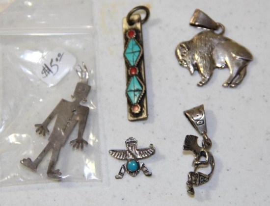 Marked and Unmarked Silver Jewelry