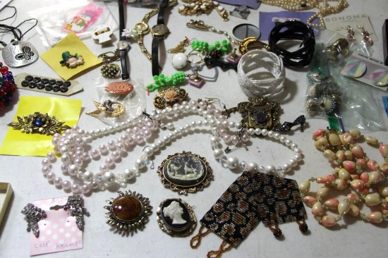 Huge Group of Mixed Costume Jewelry