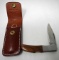 Kershaw 4200 Pocket Knife with Leather Case