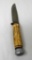 Solingen Cutlery Fixed Blade Knife with Antler Handle