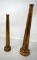 Two Antique Brass Nozzles