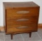 Great Mid-Century Mod Wood Drawer Cabinet