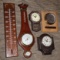 Five Pieces - Clocks and Weather Gauges