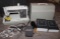 Classic Sears Kenmore Sewing Machine with Foot Pedal, Button Holer, and More