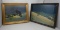 Two Vintage Wolf Prints