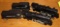 Two Sets American Flyer Engines and Fuel Cars