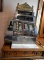 Antique Cash Register with Wooden National Base