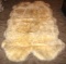 Comfort Zone Sheepskin Throw