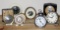 Nine Old Alarm and Table Clocks
