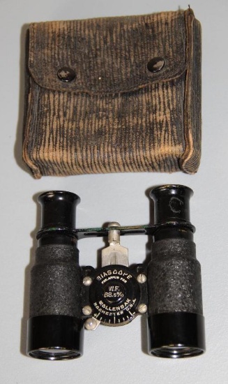 Biascope Miniature Viewing Binoculars with Pouch
