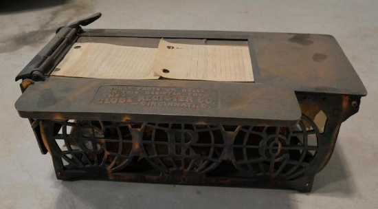 Globe #15 Pull Out Register