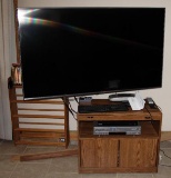 Large LG Flatscreen TV and Other Entertainment Items