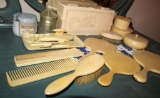 Collection of Ivory Colored Grooming Tools