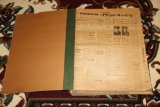 Large Old Newspaper Scrapbooks