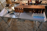 4' Folding Table with Contents