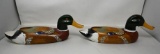 Carved Mallard Decoys
