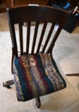 Walnut Office Chair