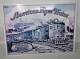 American Flyer Trains Tin Sign
