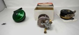 Three Vintage Fishing Reels