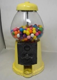 Yellow Carousel Gumball Machine