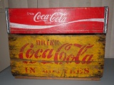 Two Vintage Coca-Cola Boxes