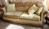 Beautiful Wood Framed Sofa by Kincaid