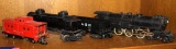 Die Cast Engine with 2 Cars and Caboose