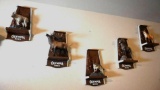 Five Olympia Beer Animal Advertising Signs