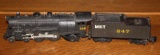 Die Cast Model Locomotive with Plastic Fuel Car