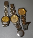 Three Faux Rolex Watches
